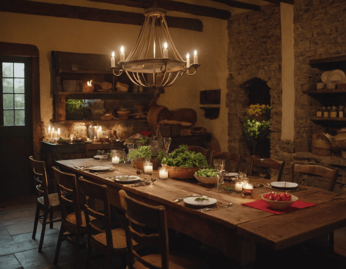 Farm to table dining