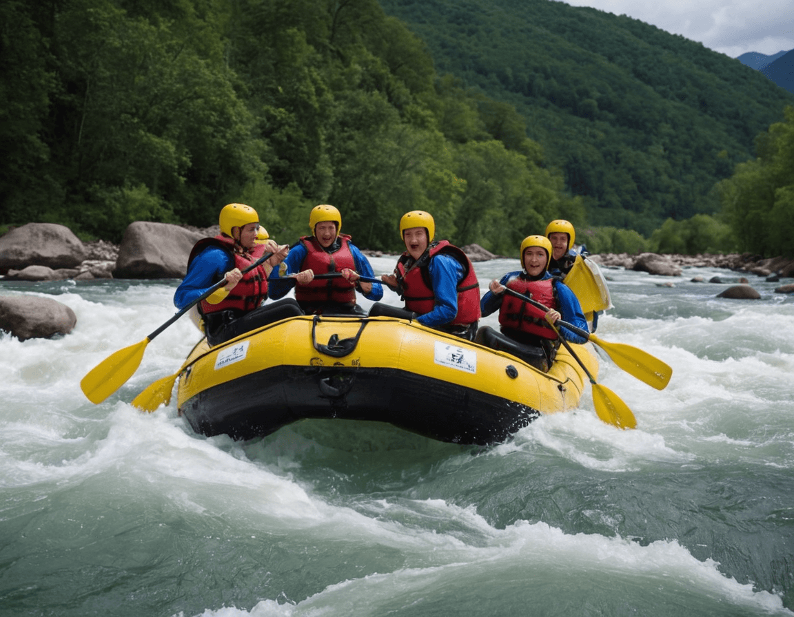 White water rafting