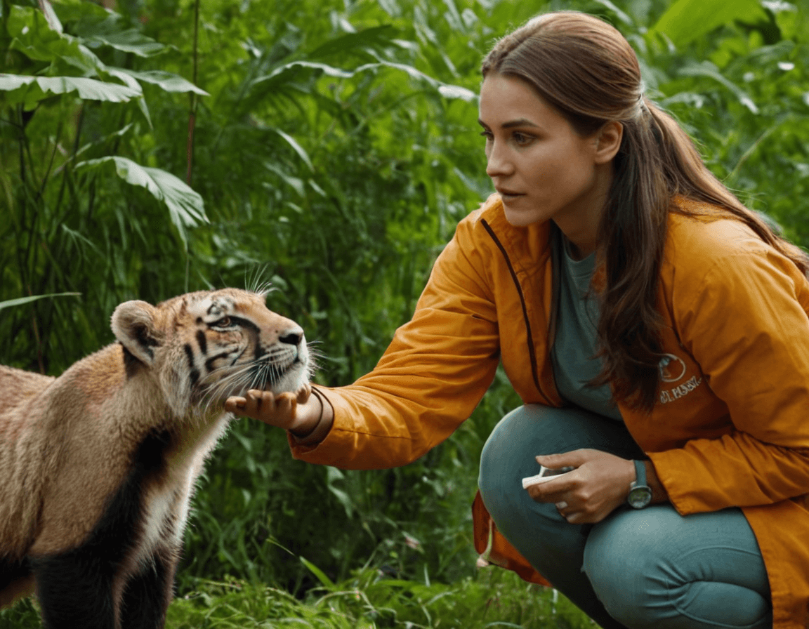 Volunteering for wildlife conservation